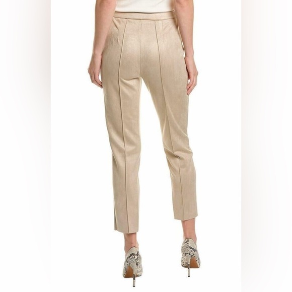 NWT Vince Camuto Latte Ankle Cropped Pull On Flared Pants - L - Picture 2 of 2